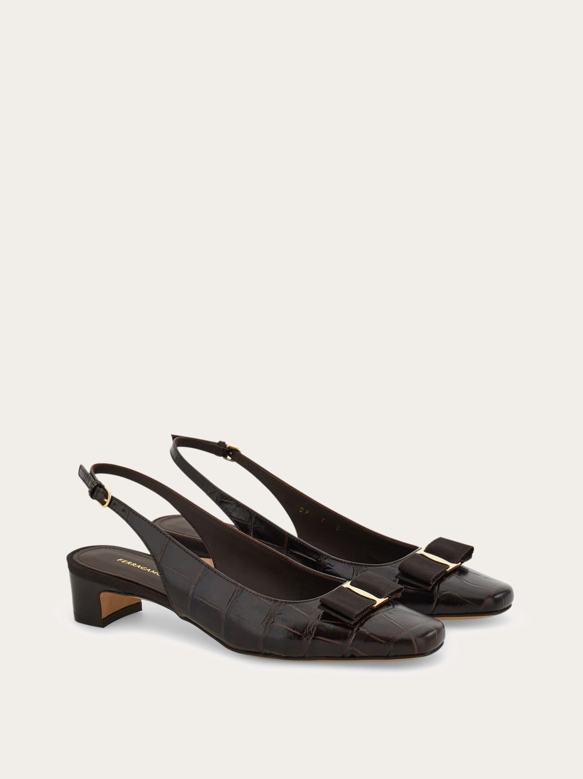 Ferragamo Iconic bow slingback - Image 7